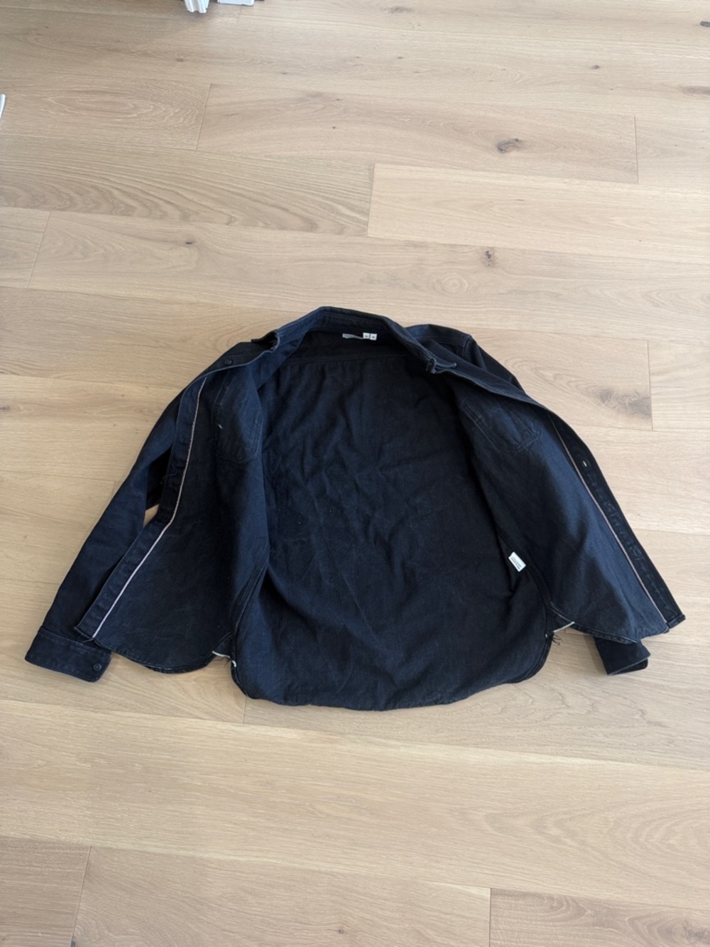 Gustin Black Button-Front Shirt Jacket - Picture 6 of 10